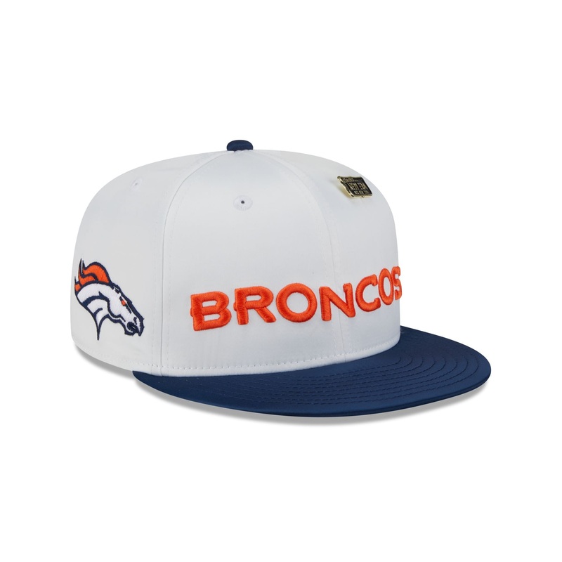 Denver Broncos Spring Satin 59FIFTY Fitted Hat 7