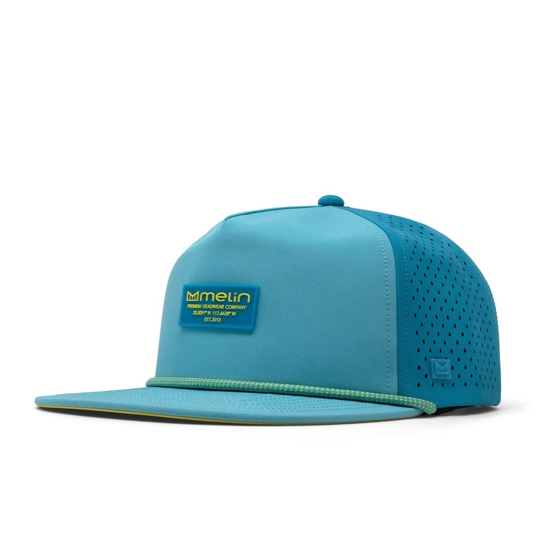Hydro Coronado Brick Baseball Cap – Blue Lagoon Blue Lagoon One Size Fits Most