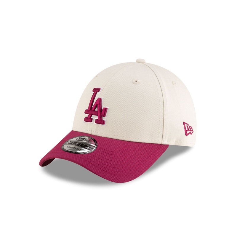 Los Angeles Dodgers Beet 9FORTY Snapback Hat One Size