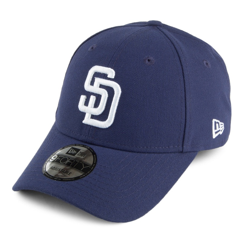 New Era 9FORTY San Diego Padres Baseball Cap – MLB The League – Blue Adjustable