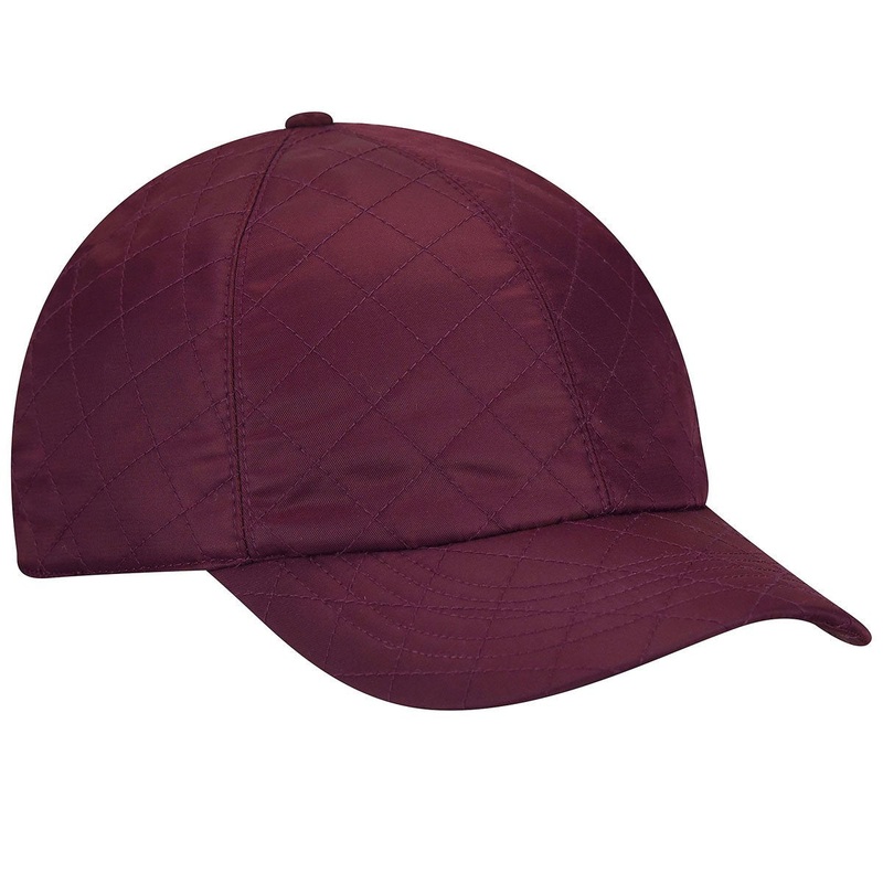 Quilted Rain Cap Plum 1SFM