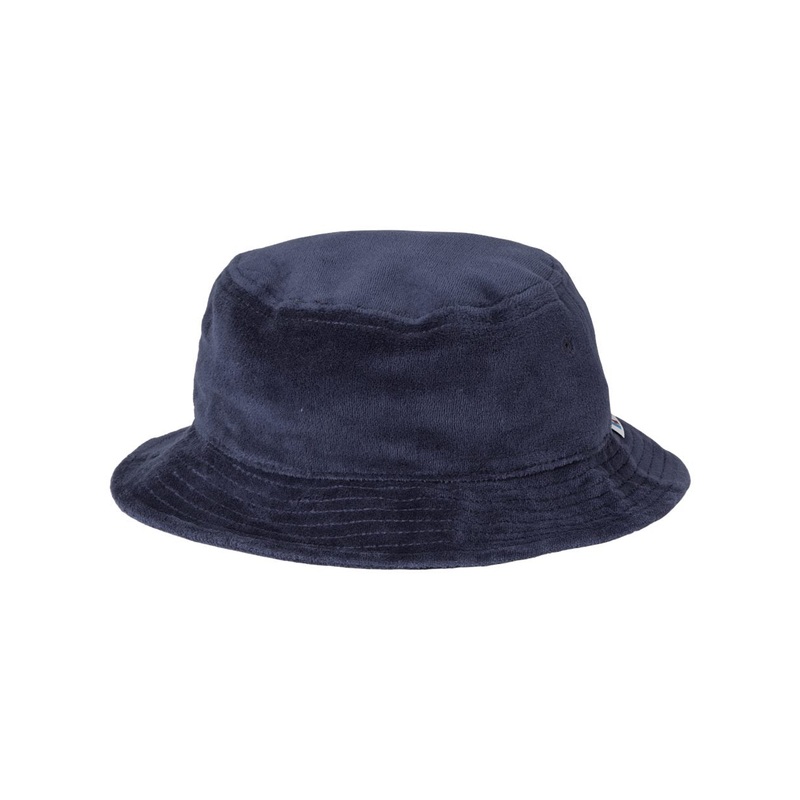 Russell Athletic U072UHUXX Velour Bucket Cap White