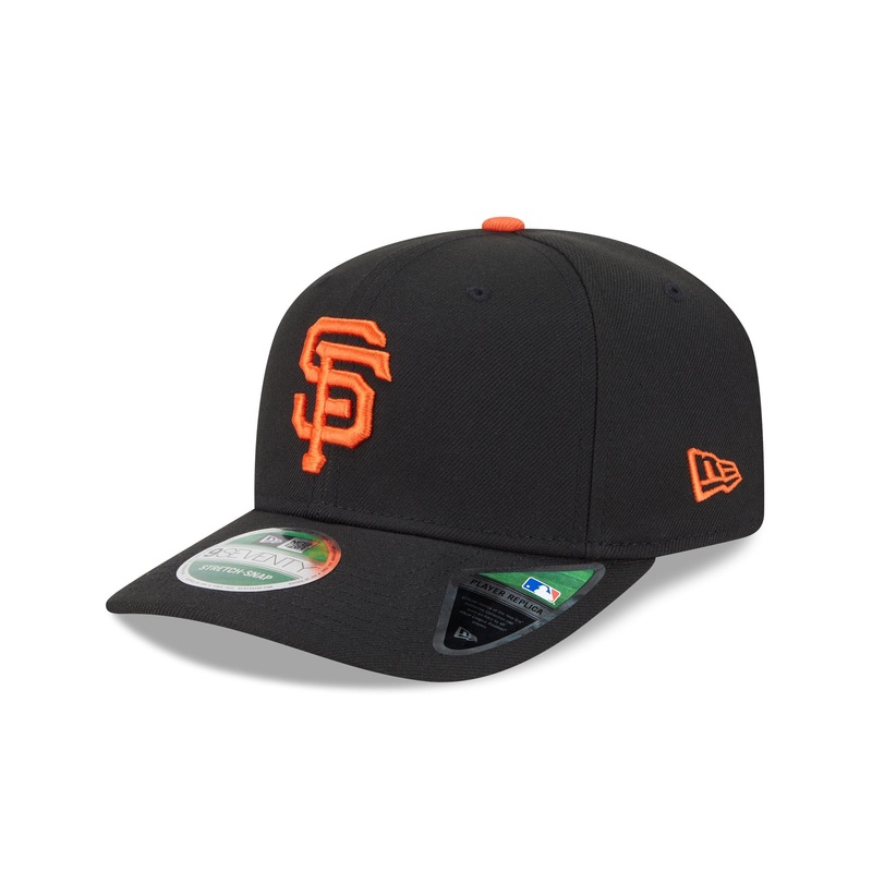 San Francisco Giants Game Authentic Collection 9SEVENTY Stretch-Snap Hat One Size