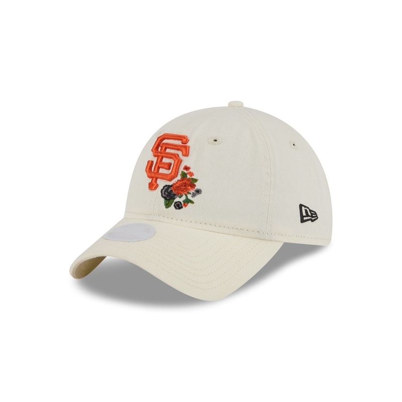 San Francisco Giants Women’s Floral Stitch 9TWENTY Adjustable Hat One Size