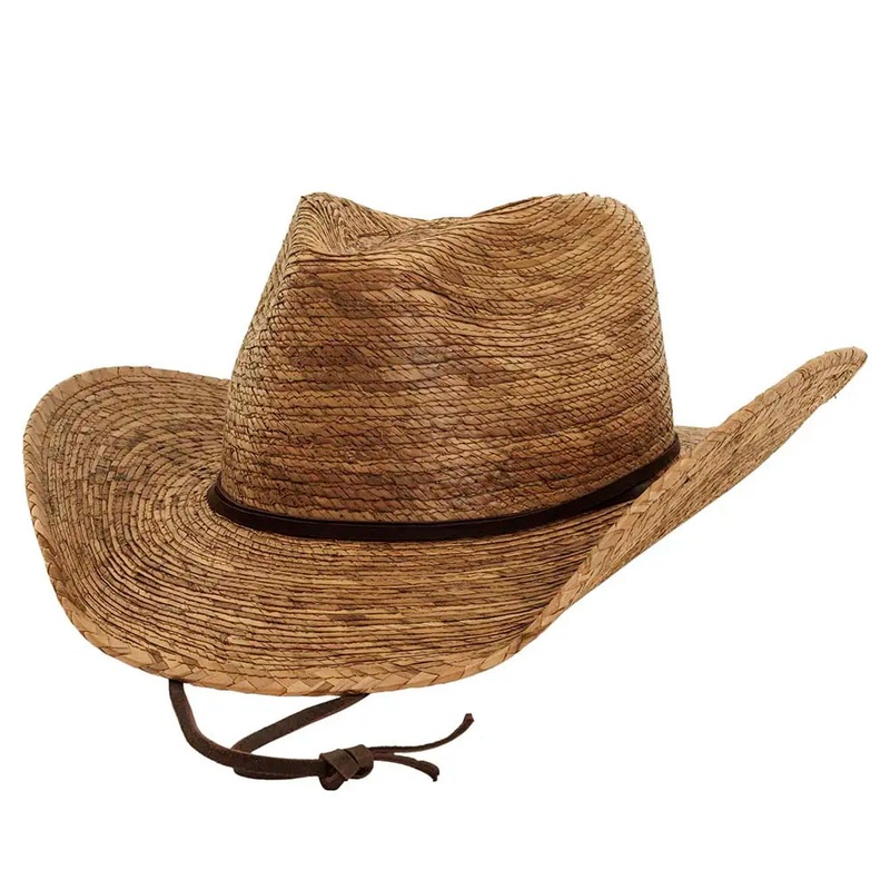 Tycoon | Womens Straw Cowgirl Hat Toast OS