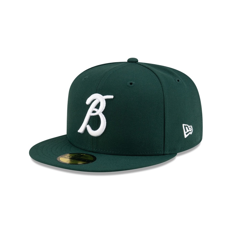 Bravos de Len Away Green 59FIFTY Fitted Hat 7