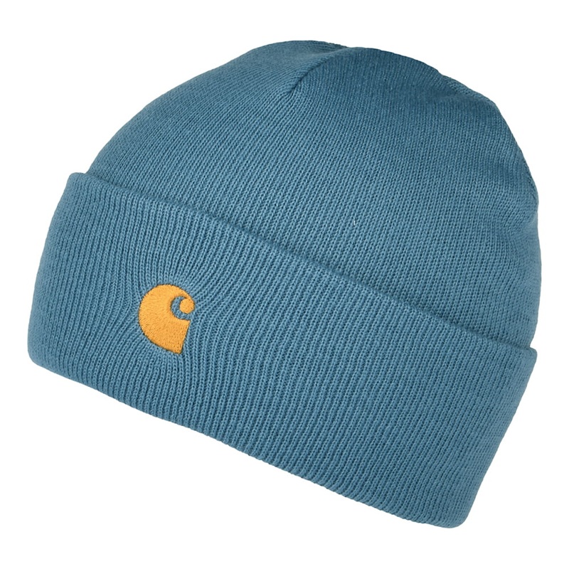 Carhartt WIP Hats Chase Cuffed Beanie Hat – Ice Blue 1-Size