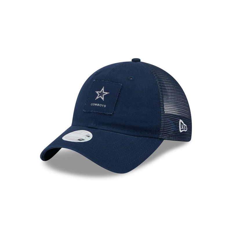 Dallas Cowboys Women’s Square Stitch 9TWENTY Trucker Hat One Size