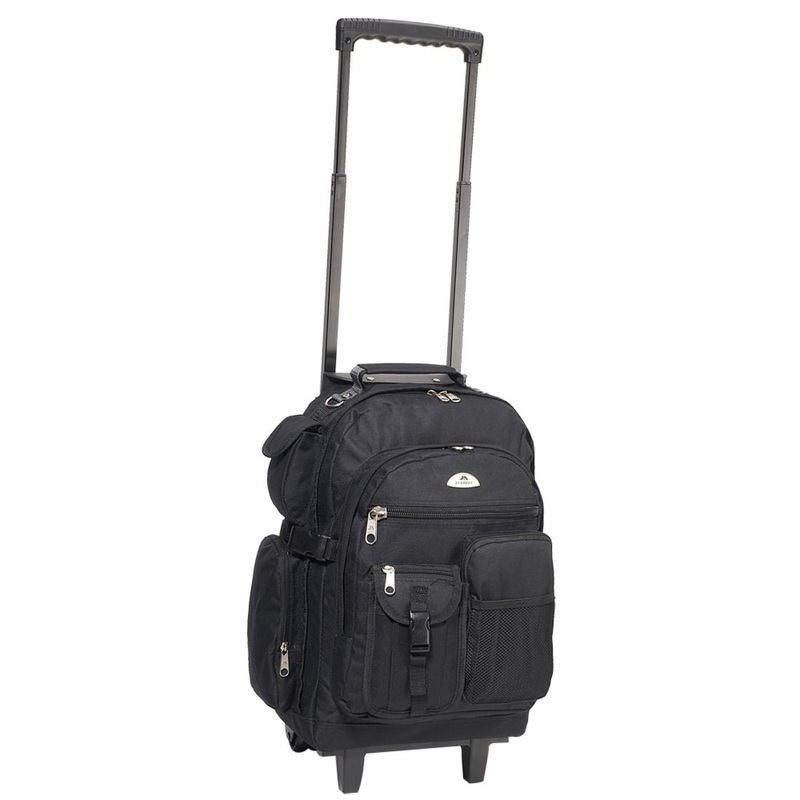 Everest Deluxe Wheeled Backpack 5045WH Black