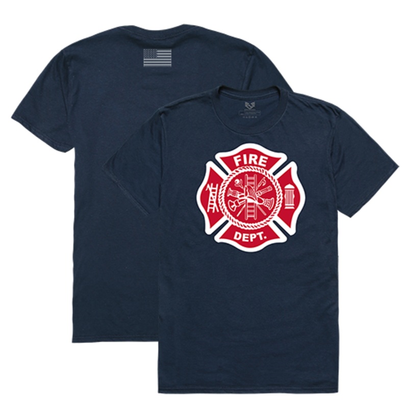 Fire Department T-Shirt, Firefighter Shirt, Fireman Shirt, Relaxed Graphic T-Shirt – Rapid Dominance RS2 S