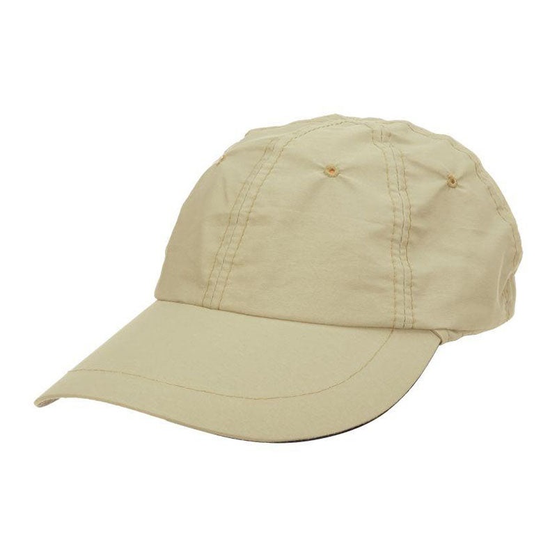 No Fly Zone Insect Repellent Cap with Sun Shield – Stetson Hats Khaki S/M