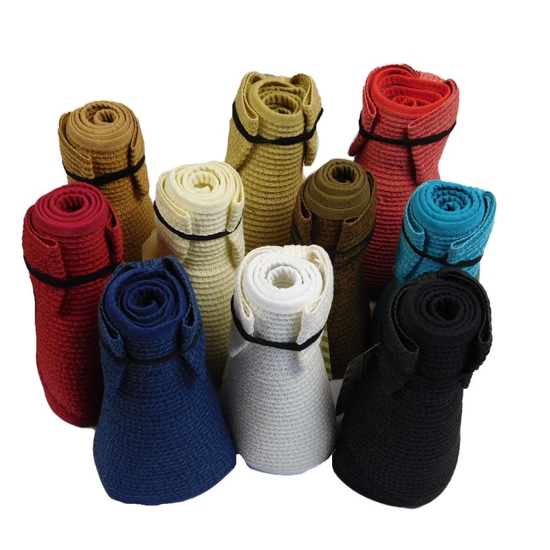 Paper Braid Rollup Visor with Bow Black
