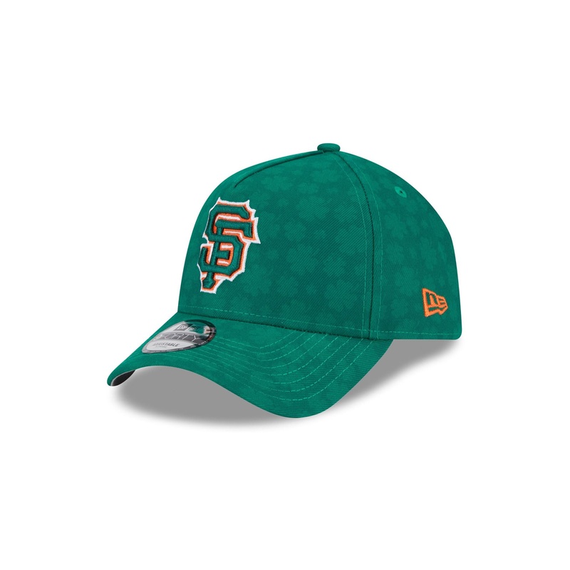 San Francisco Giants St. Patrick’s Day 2025 9FORTY A-Frame Snapback Hat One Size