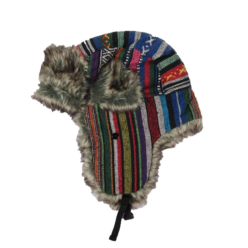 Southwest Pattern Trapper Hat