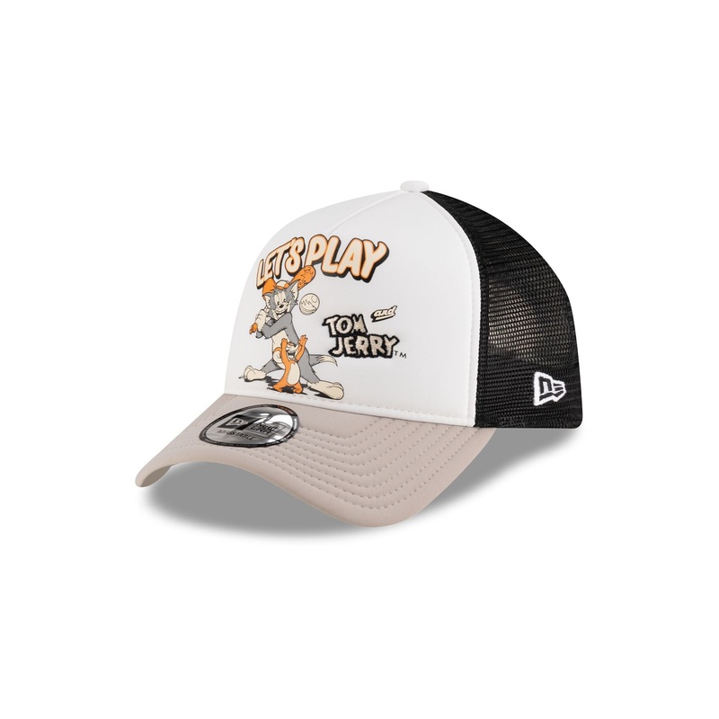 Tom and Jerry Let’s Play 9FORTY A-Frame Trucker Hat One Size