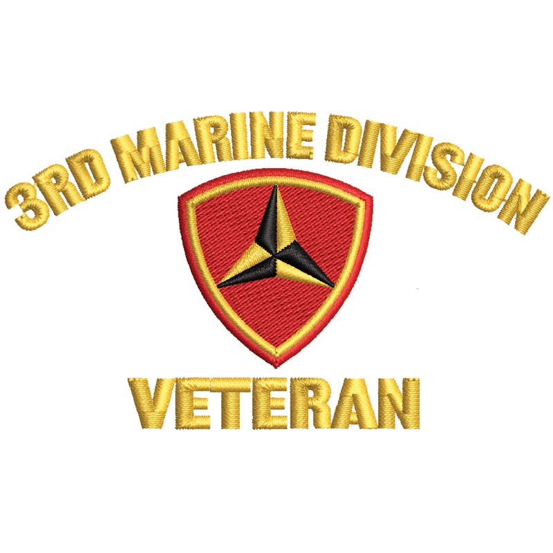 3rd Marine Division Veteran Logo 3rd Marine Division Veteran Logo One Size