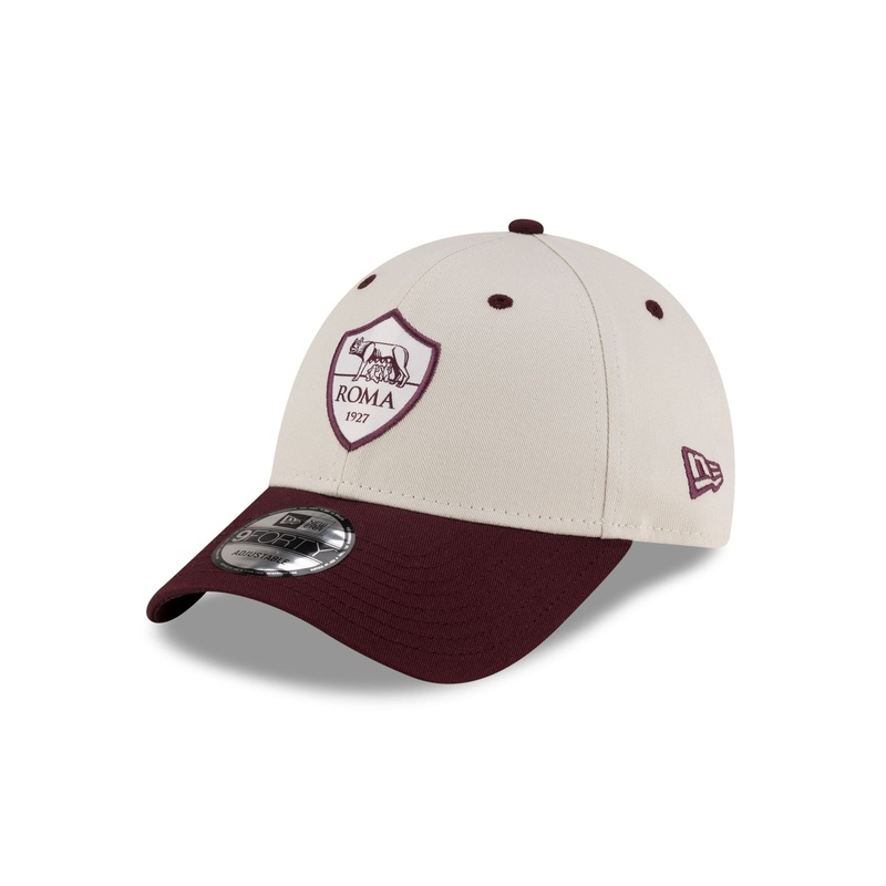 AS Roma Ivory 9FORTY Adjustable Hat One Size