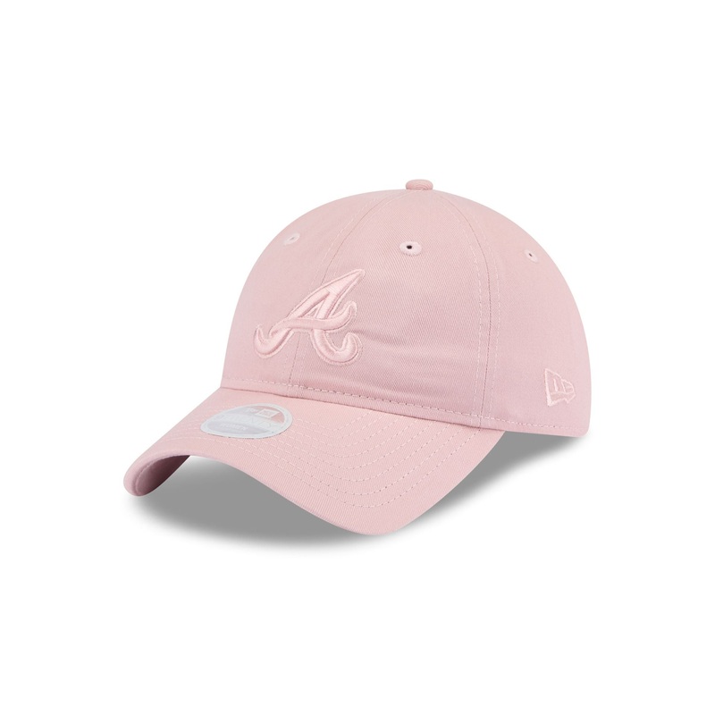 Atlanta Braves Women’s Pink 9TWENTY Adjustable Hat One Size