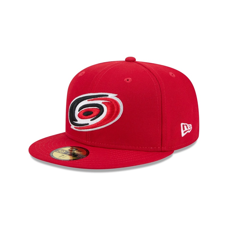 Carolina Hurricanes Rear Wordmark 59FIFTY Fitted Hat 7