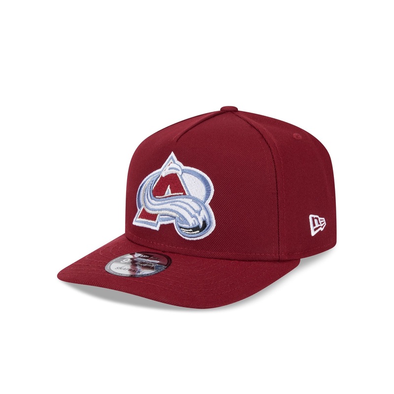 Colorado Avalanche Team 9FIFTY A-Frame Snapback Hat One Size