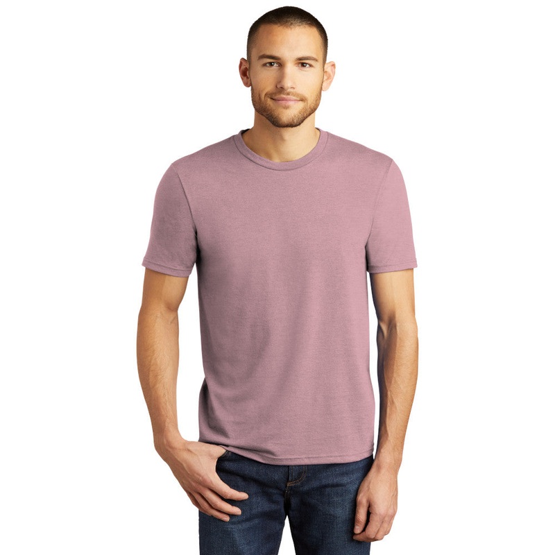 District DM130 Perfect Tri Tee – Heathered Lavender Heathered Lavender XS