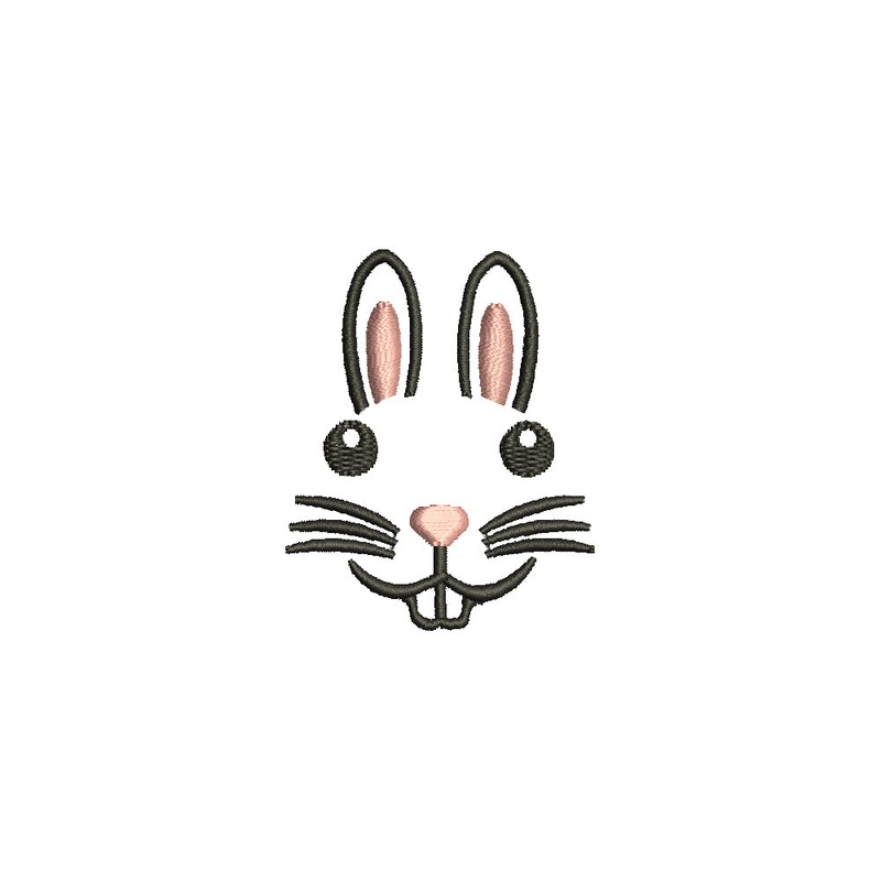Easter Bunny Face Default Title One Size
