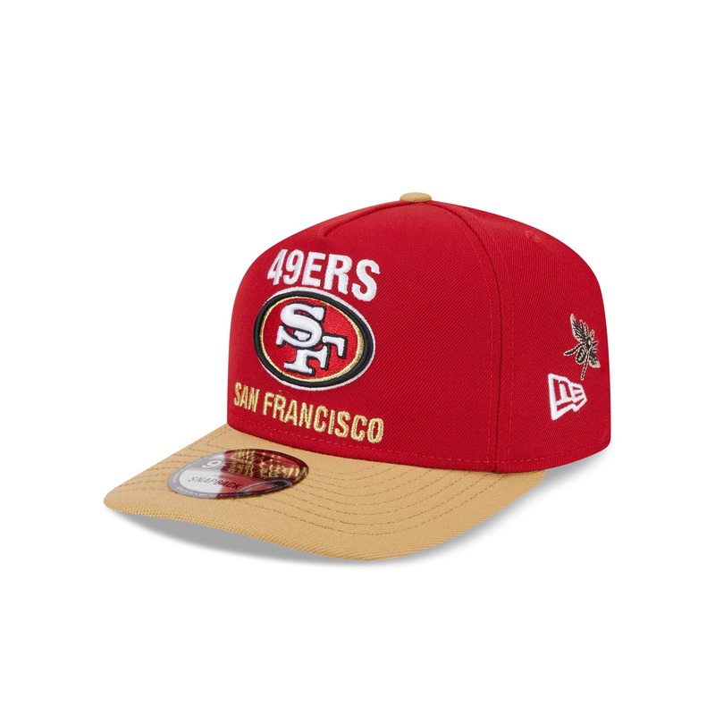 FELT x San Francisco 49ers 9FIFTY A-Frame Snapback Hat One Size