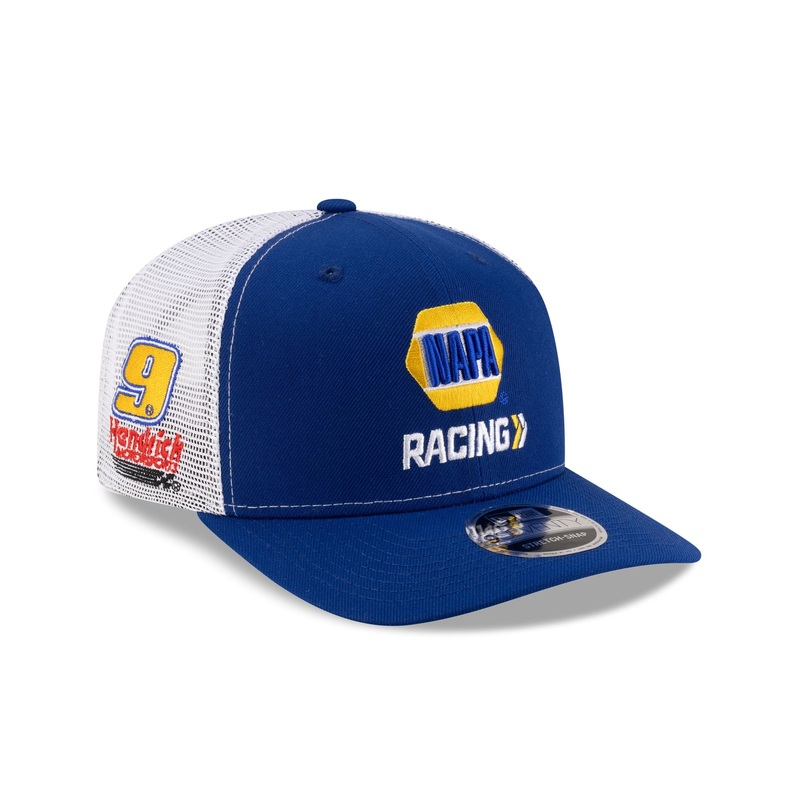 Hendrick Motorsports Chase Elliott NAPA Racing Partner 9SEVENTY Stretch-Snap Trucker Hat One Size