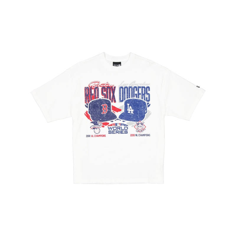 MLB 2018 World Series Sport Classics White T-Shirt S