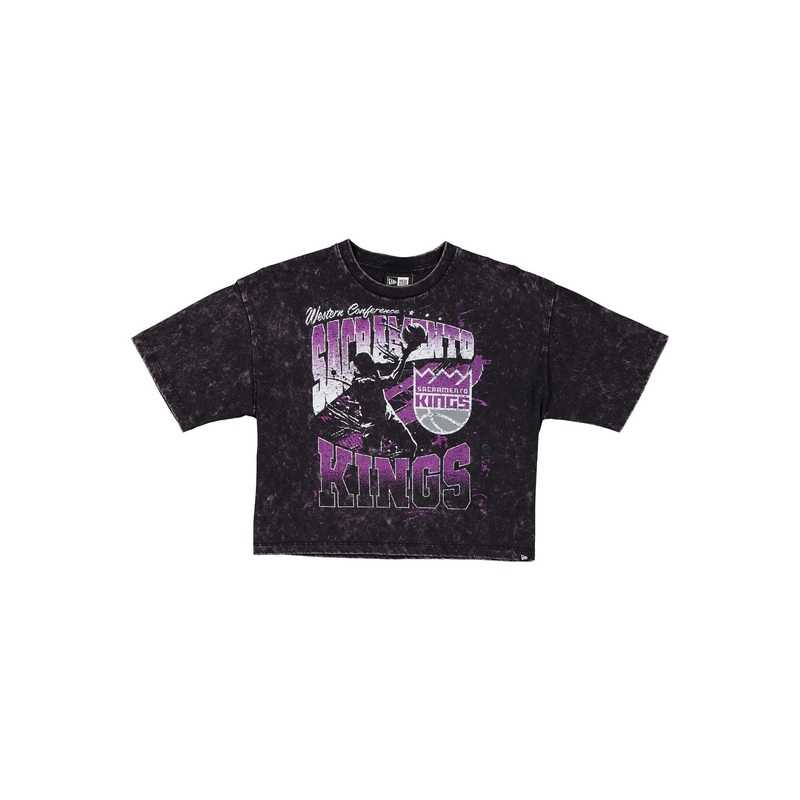 Sacramento Kings Sport Classics Women’s Cropped T-Shirt XS