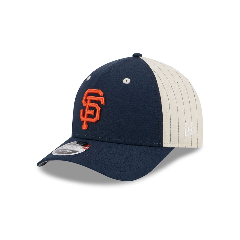 San Francisco Giants Linen 9FORTY M-Crown Snapback Hat One Size