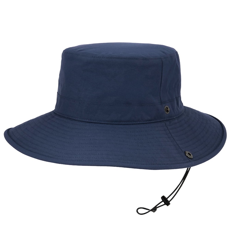 Tilley Hats Hyeto Waterproof Packable Sun Hat – Navy Blue S