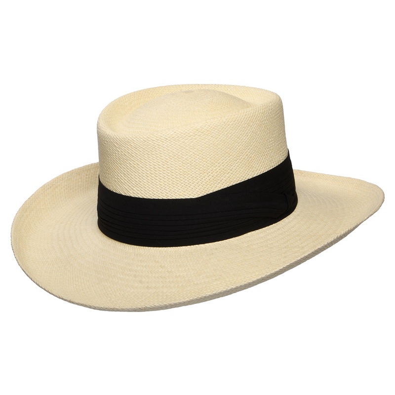 Whiteley Hats Panama Gambler Hat – Natural S
