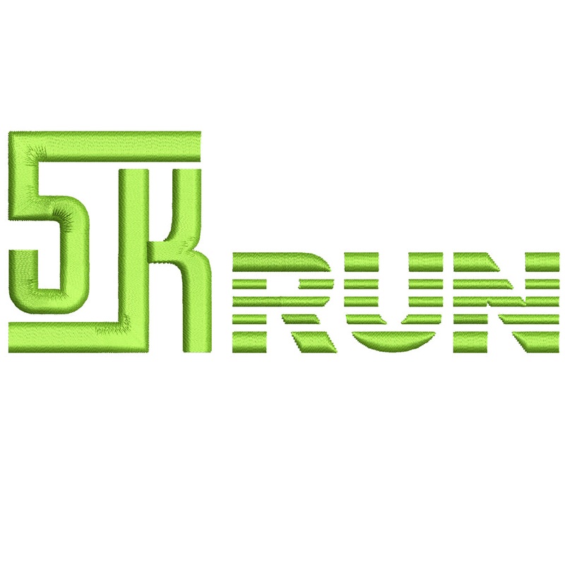 5k Run Design Default Title One Size