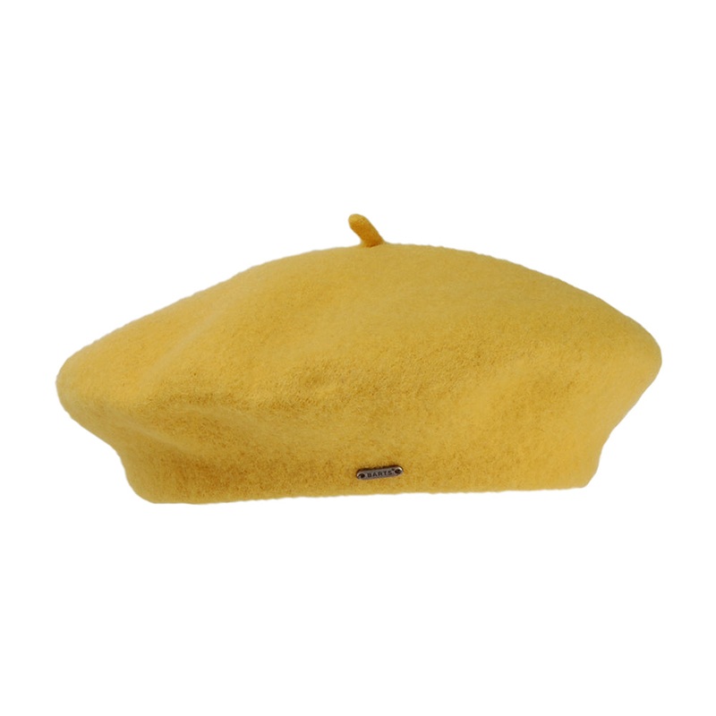 Barts Hats Sambre Beret – Yellow 1-Size