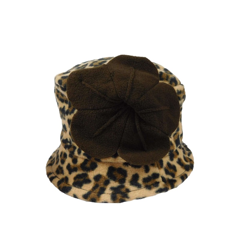 Cheetah Fleece Hat Cheetah