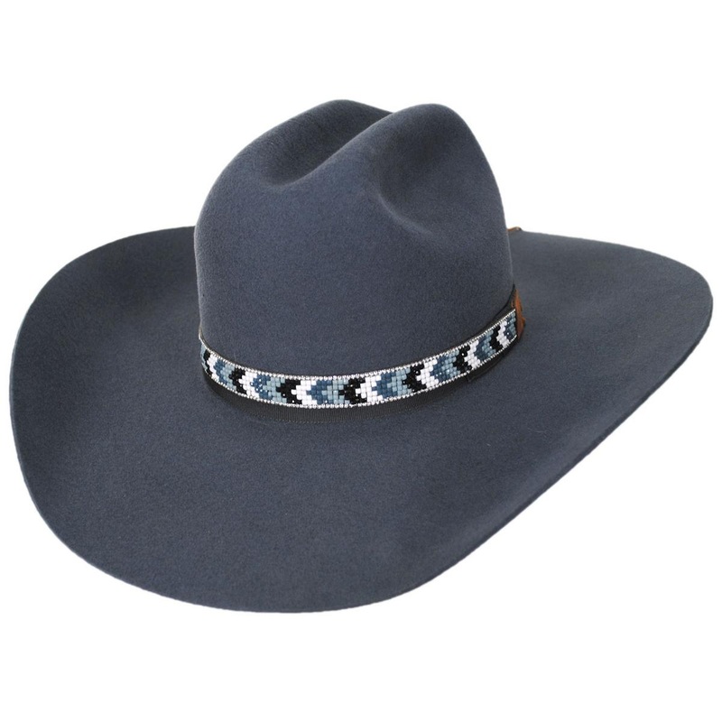 Gold Creek Wool Felt Western Hat DENIM MIX S