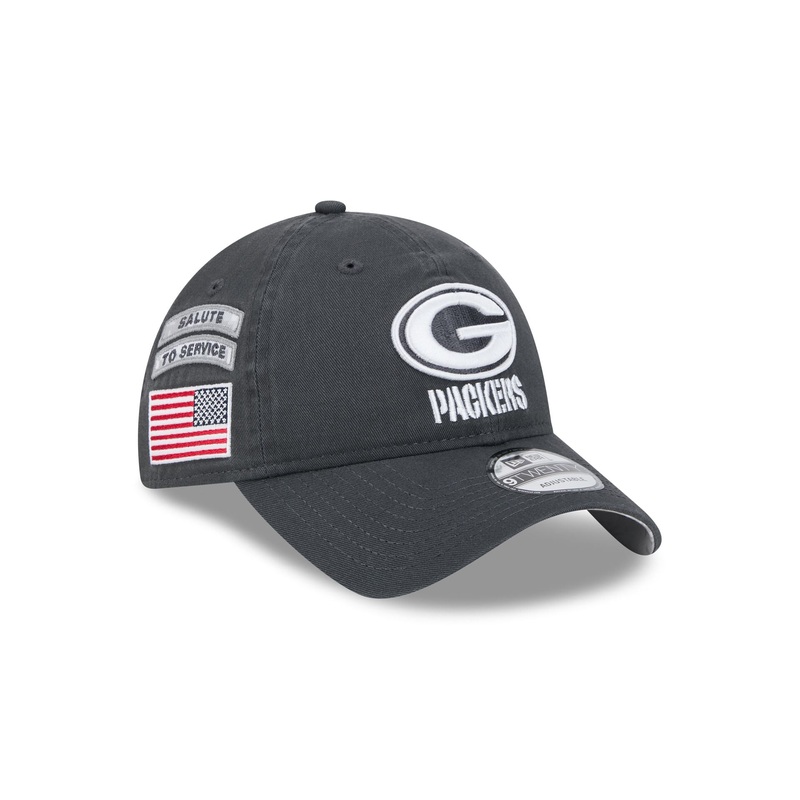 Green Bay Packers 2024 Salute to Service 9TWENTY Adjustable Hat One Size