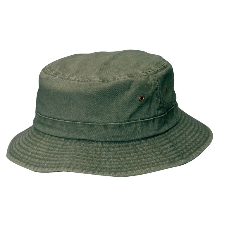 Small Heads Pigment Dyed Garment Washed Twill Bucket Hat – DPC Stone Jr. S/M (53-54 cm)