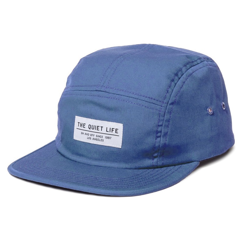 The Quiet Life Hats Foundation 5 Panel Cap – Ink Blue Adjustable