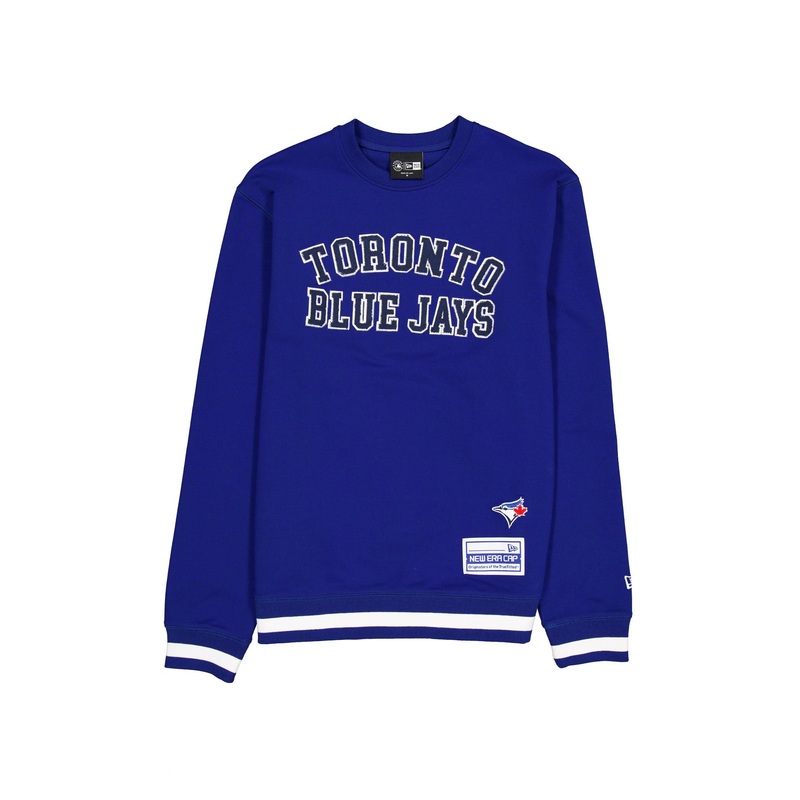 Toronto Blue Jays Team Color Logo Select Crewneck S