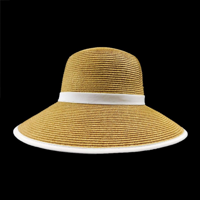 Big Brim Shapeable Summer Hat Red