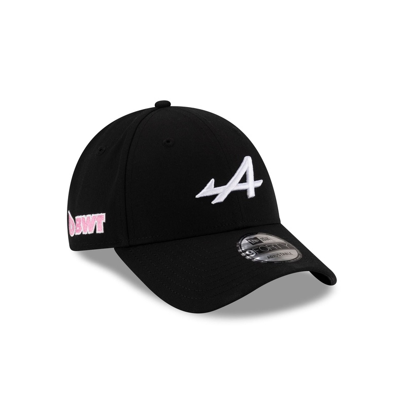 BWT Alpine F1 Team Essential Black 9FORTY Snapback Hat One Size