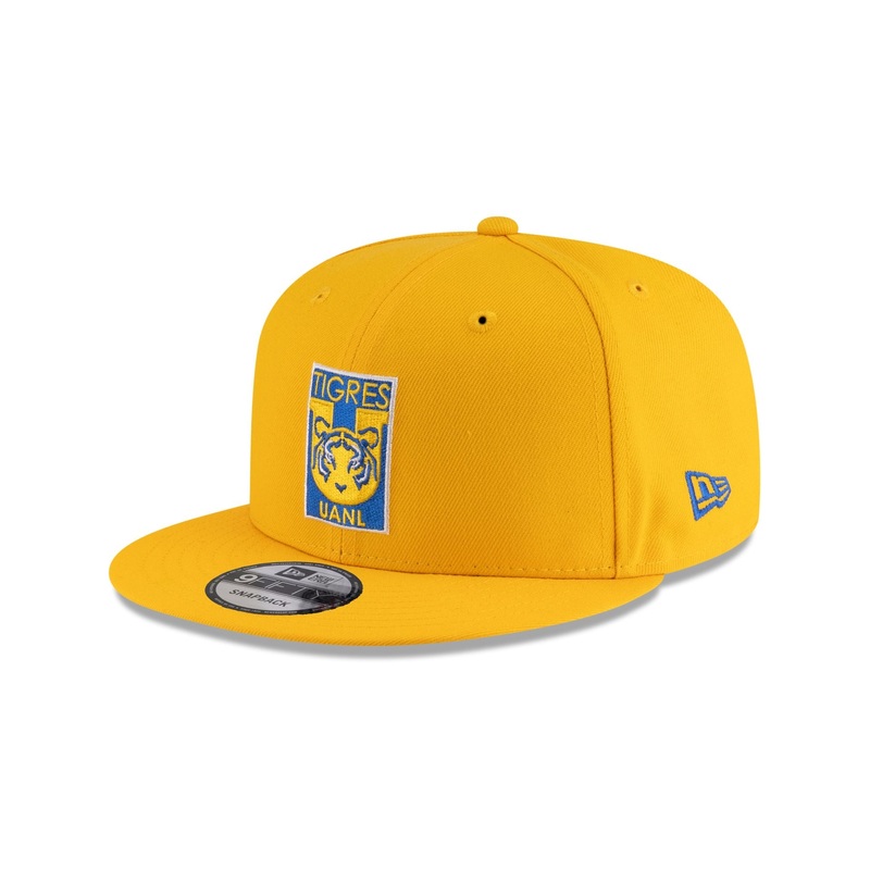 Club Tigres UANL Yellow 9FIFTY Snapback Hat One Size