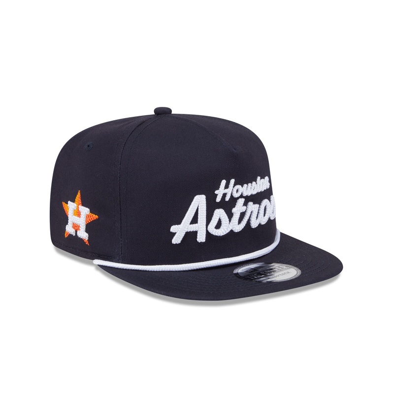 Houston Astros Team Text Golfer Hat One Size