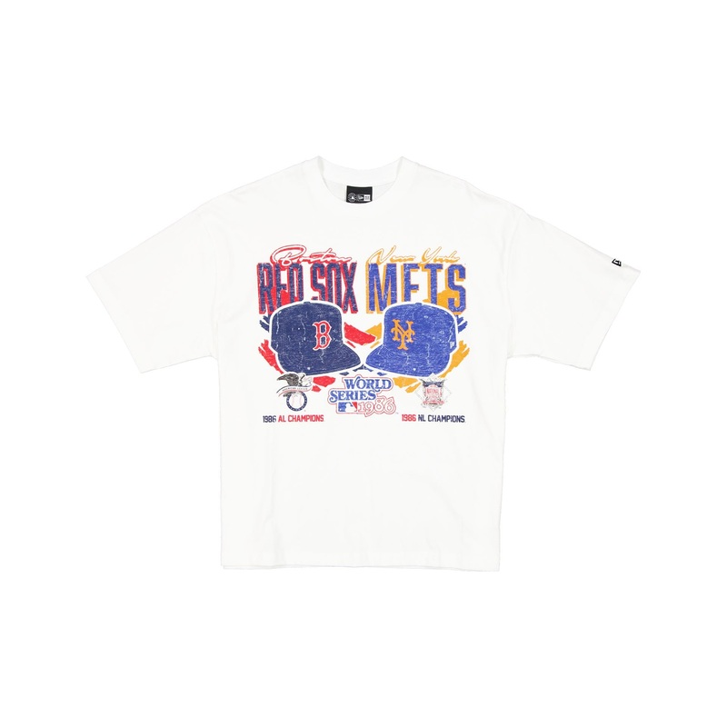 MLB 1986 World Series Sport Classics White T-Shirt S