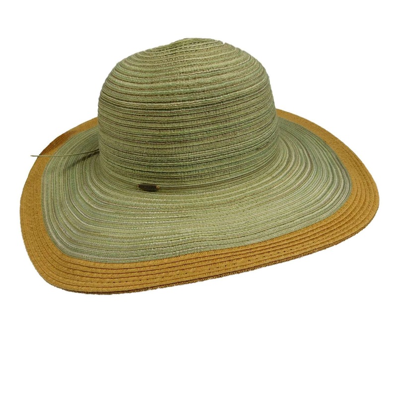 Multi Color Straw Floppy Hat – Scala Hats Sage