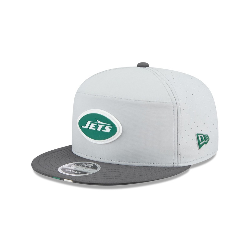 New York Jets 2025 Training Split Panel 9FIFTY Snapback Hat One Size