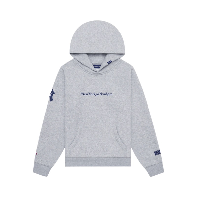 New York or Nowhere x New York Yankees Heather Gray Signature Hoodie S