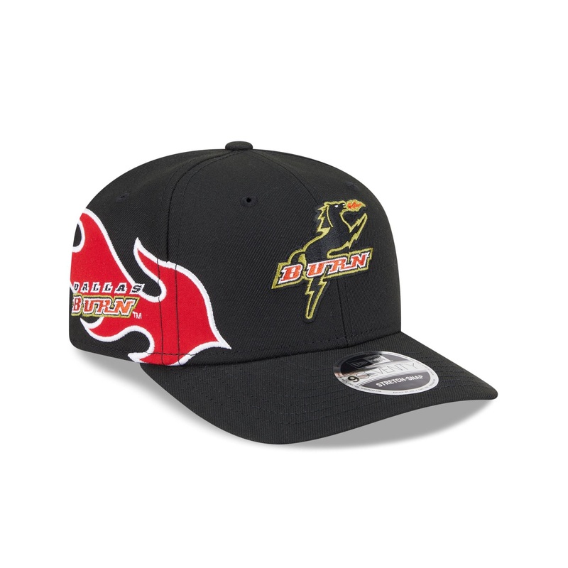 FC Dallas 2025 Jersey Hook Black 9SEVENTY Stretch-Snap Hat One Size